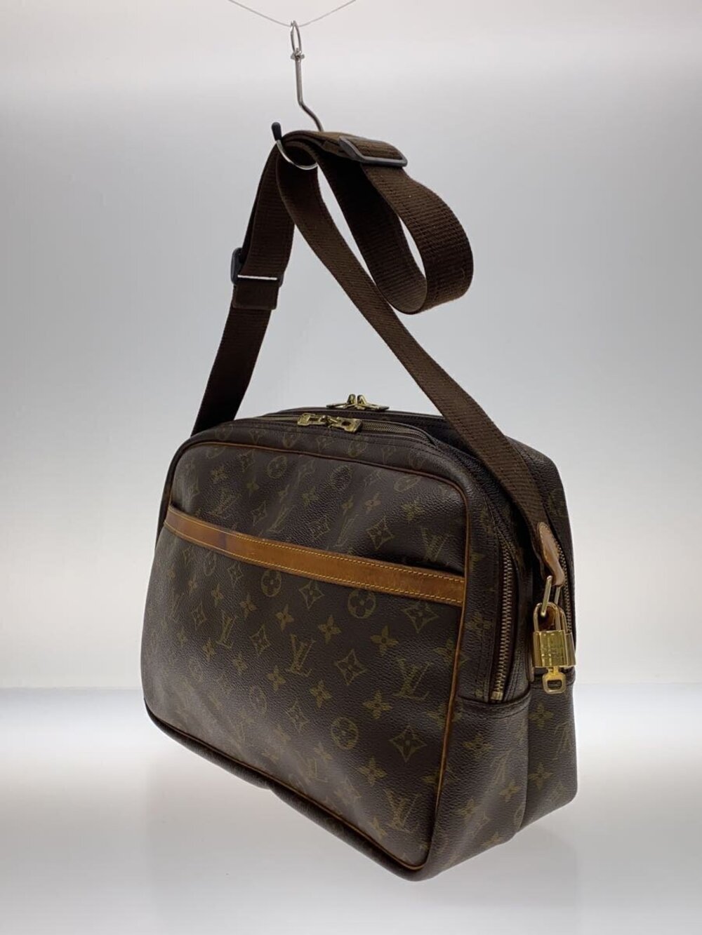 Louis Vuitton Monogram Brown Reporter Canvas Brown